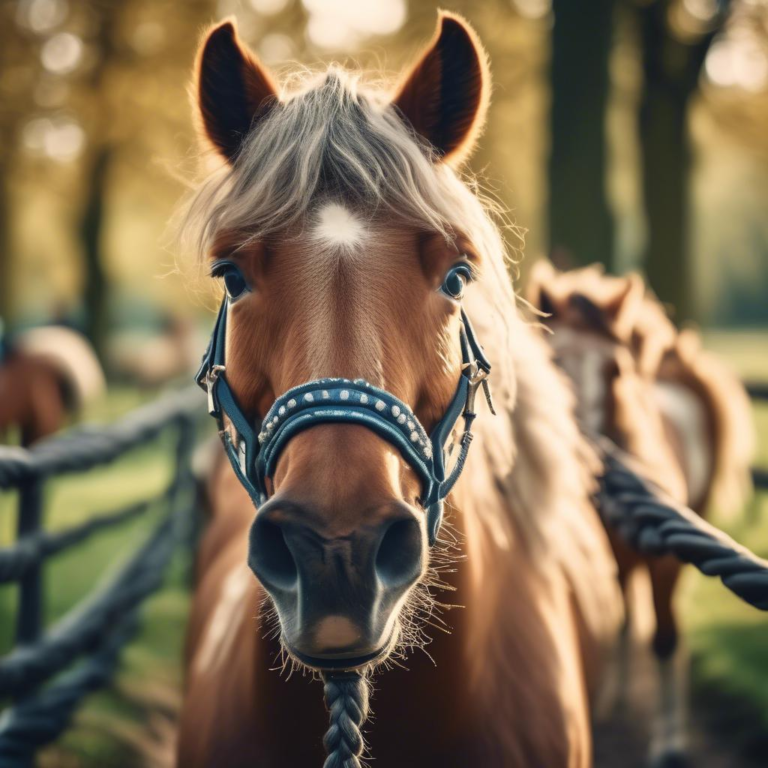Pony Trense von HKM Gebisslose Trense – Funny Horses