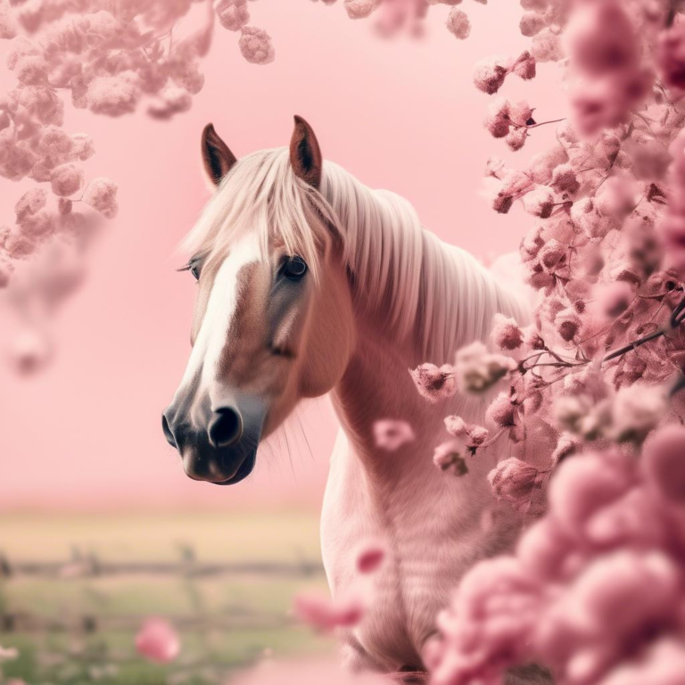 Pony Trense von Waldhausen mit Rosé farbenen Edelstahlbeschlägen