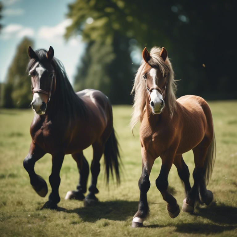 Welsh Ponys als Fahrpferde: Training und Einsatz