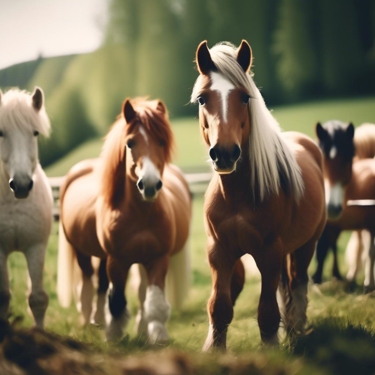 Das ideale Futter für Welsh Ponys: Ernährungstipps