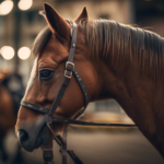 Pony Sattel von HKM mit Sattelgurt